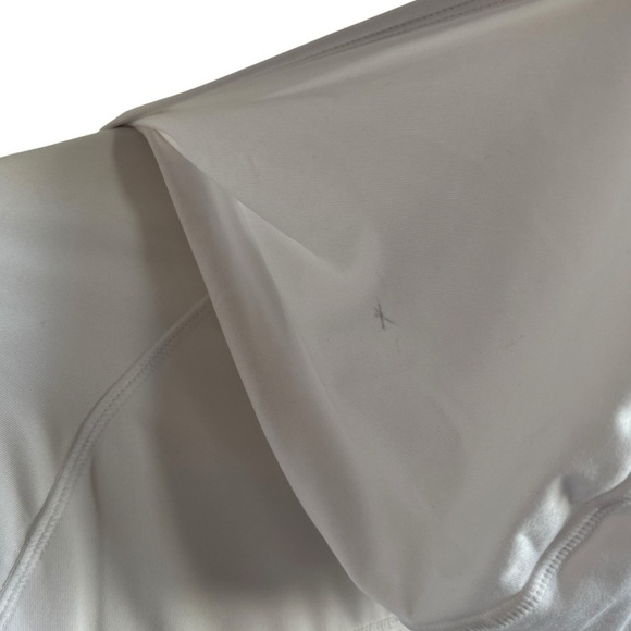 Title Nine White Sunbuster 2.0 Full Zip Hoodie Sun Shirt, Size M - Picture 9 of 9